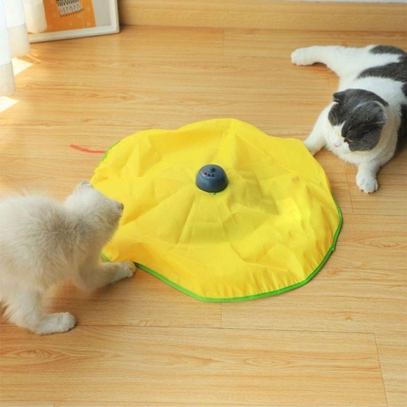 Concealed Motion Cat Teasing Toy - Super Kitty Cats - 46637183-full-set