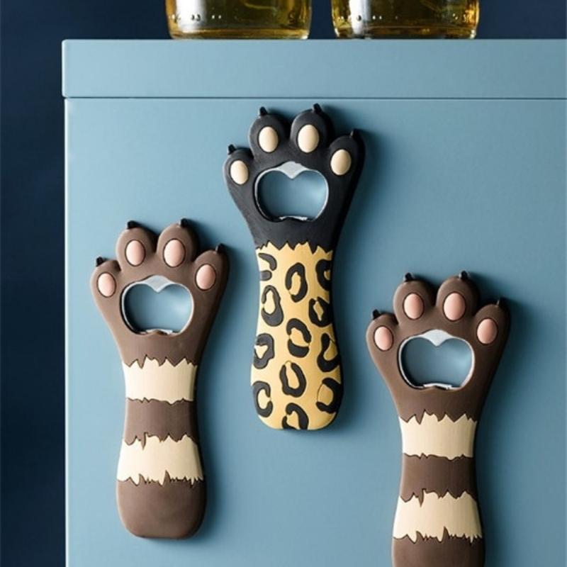 Cute Cat Claw Bottle Opener - Super Kitty Cats - 39476834-a