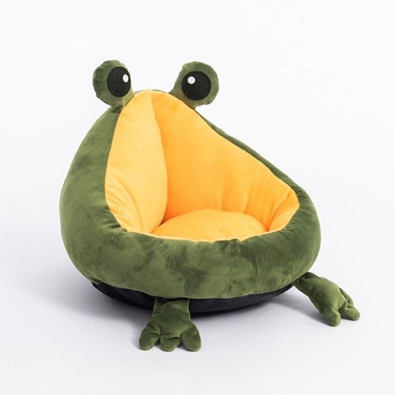 Frog Cat Bed - Super Kitty Cats - 14:1063#Frog cat bed;5:100014064
