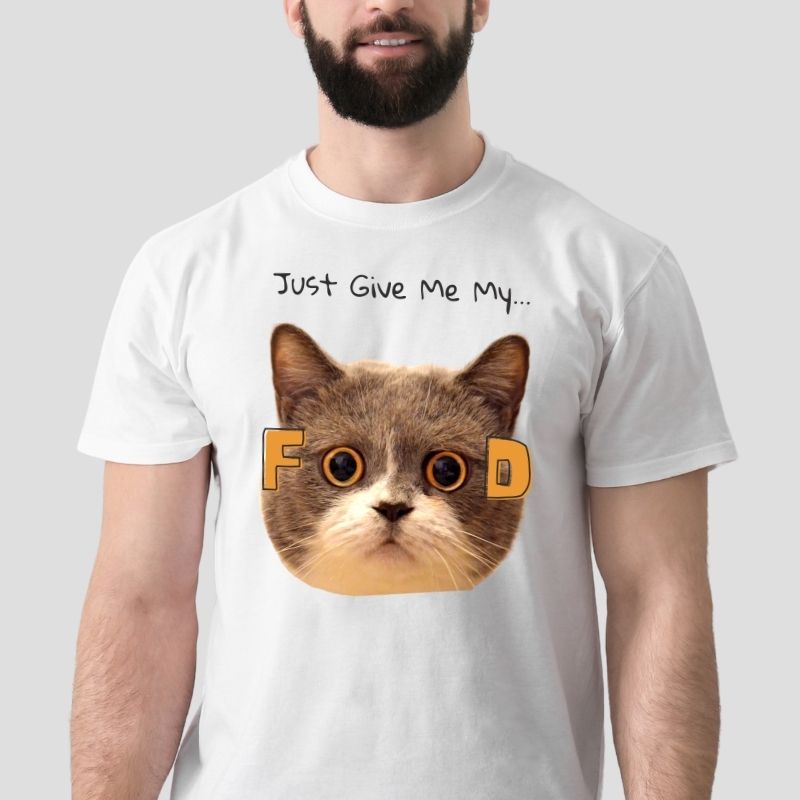 Give Me My Food Men's T-shirt - Super Kitty Cats - NXL3600