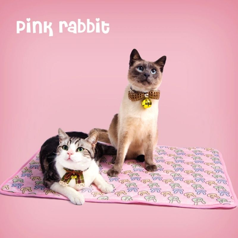 Icy Cool Summer Mats - Super Kitty Cats - 30441012-pink-m