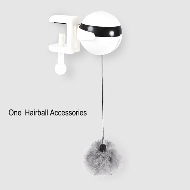 Interactive Cat Teasing Yo-Yo Ball - Super Kitty Cats - 4000187315368-one hairball-China
