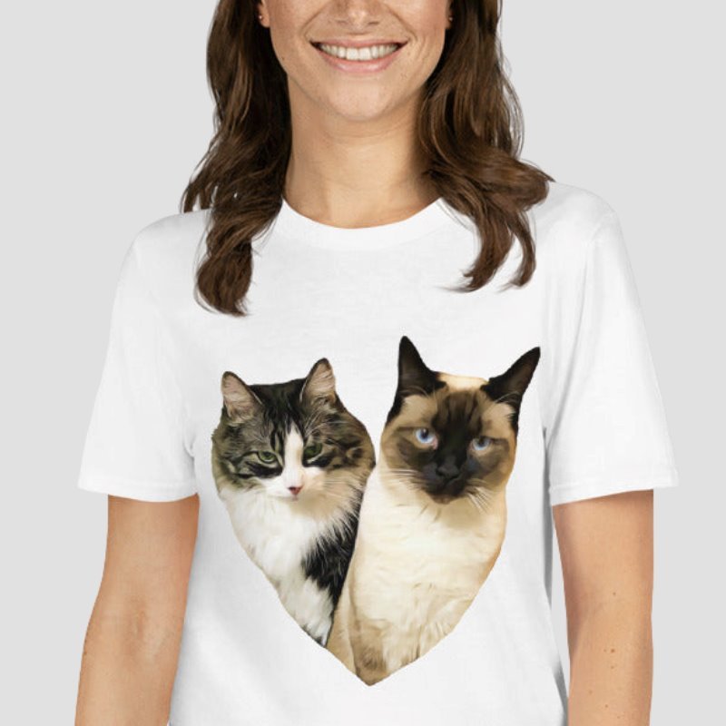 Love For Cats Unisex T-Shirt - Super Kitty Cats - 8579994_474