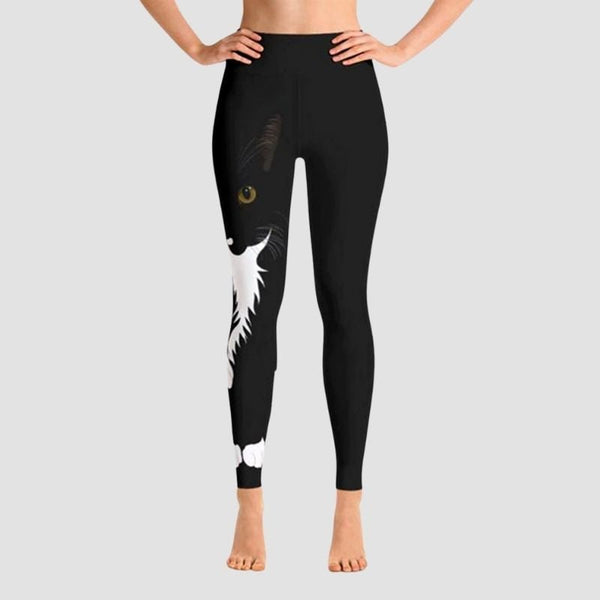 Cute and Comfortable Black Kitty Legging