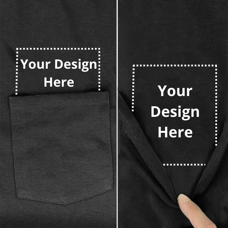 Make Your Own Pocket T-shirt - Super Kitty Cats - custom-pocket-tshirt-sb