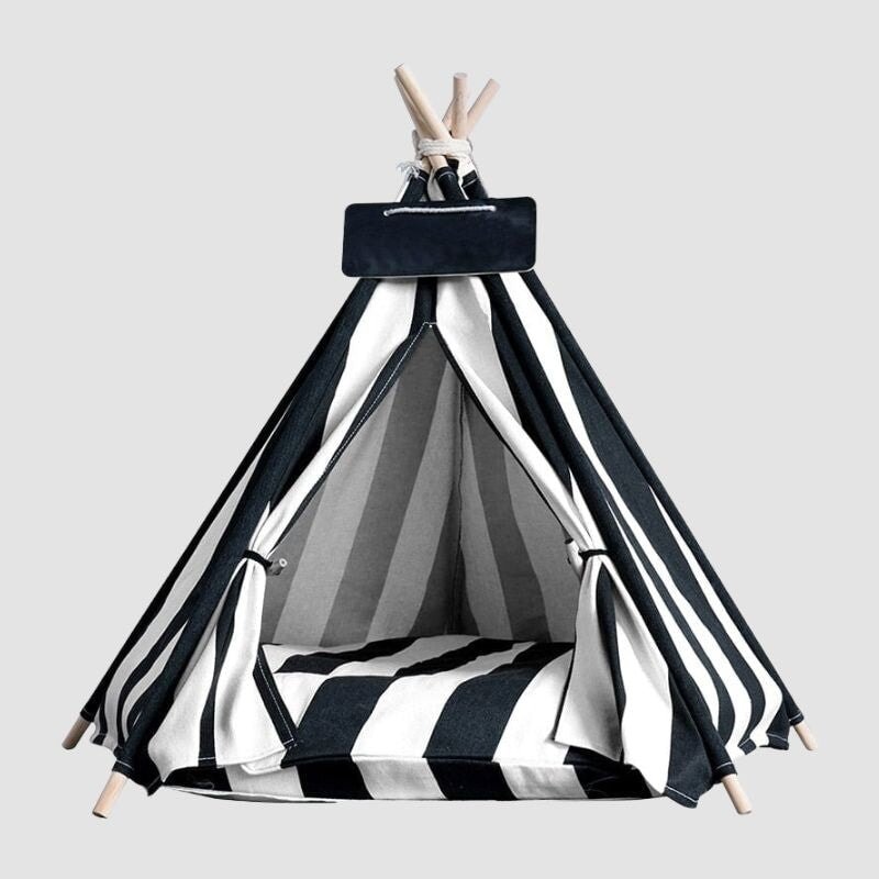 My Comfy Cat Tent - Super Kitty Cats - 14:175#Black and white;5:361386#4-corner tent