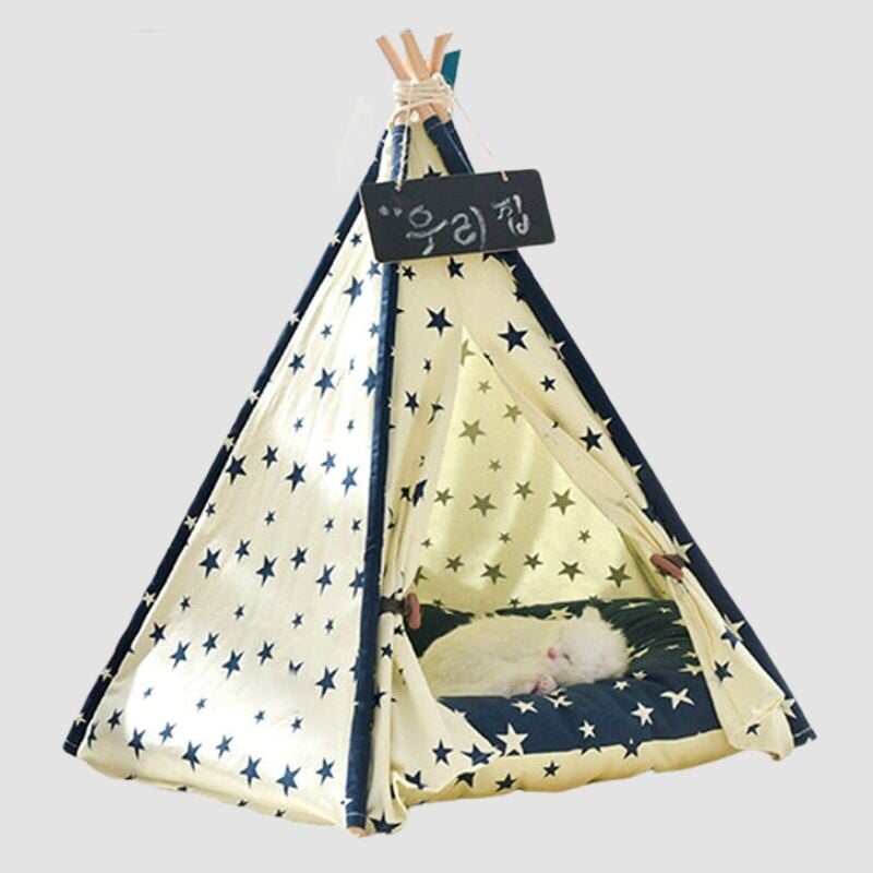 My Comfy Cat Tent - Super Kitty Cats - 14:366#Ltar;5:361386#4-corner tent