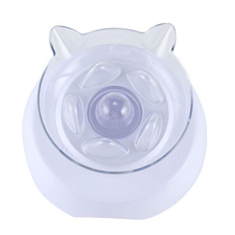 Orthopedic Slow Feeder Cat Bowl [Anti-Vomiting] - Super Kitty Cats - 30697179-h-china
