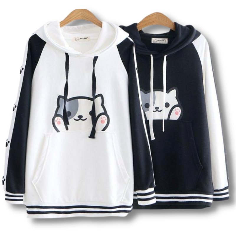 Paw-some Cat Hoodies - Super Kitty Cats - 27771535-white-one-size