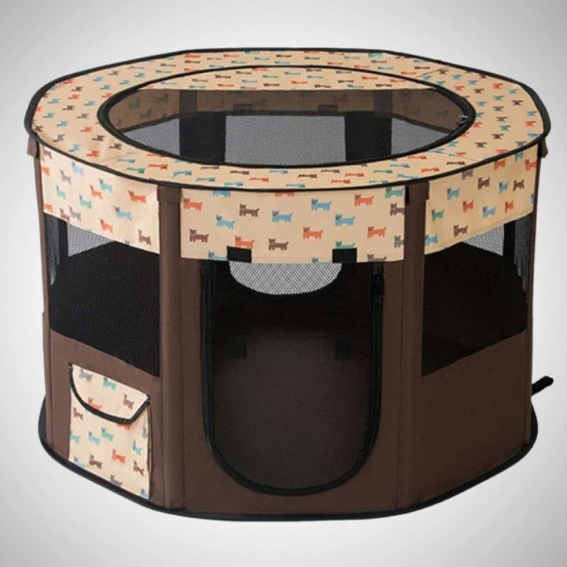 Portable Cat Clubhouse - Super Kitty Cats - 48737671-coffee-m-90x55cm