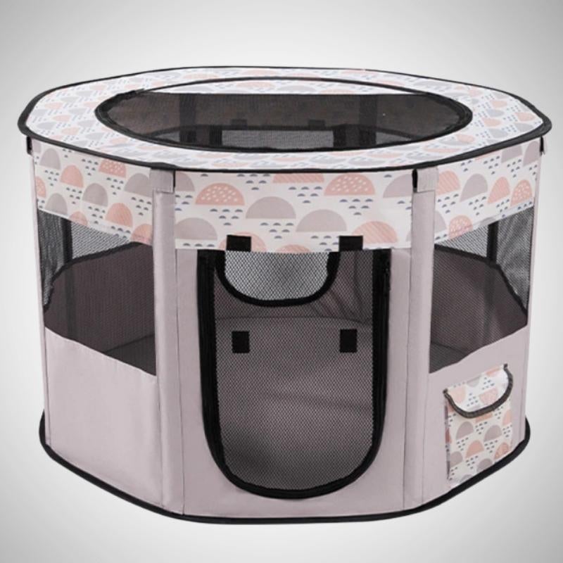 Portable Cat Clubhouse - Super Kitty Cats - 48737671-gray-s-72x40cm