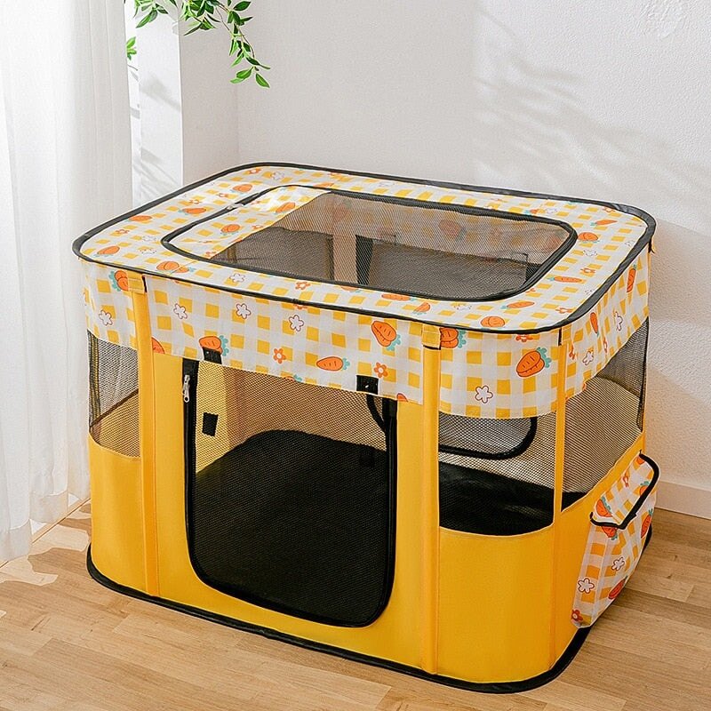 Portable Cat Play Tent - Super Kitty Cats - 14:1954460561;5:361386#M 70X55X45CM;200007763:201336100