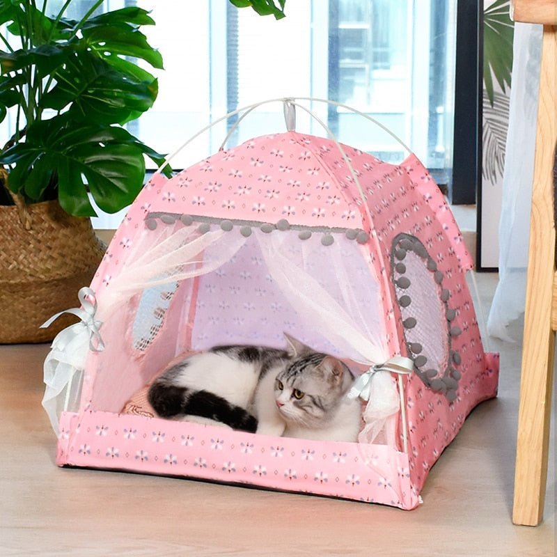 Princess Breezy Cat Tent - Super Kitty Cats - 43786109-pink-s