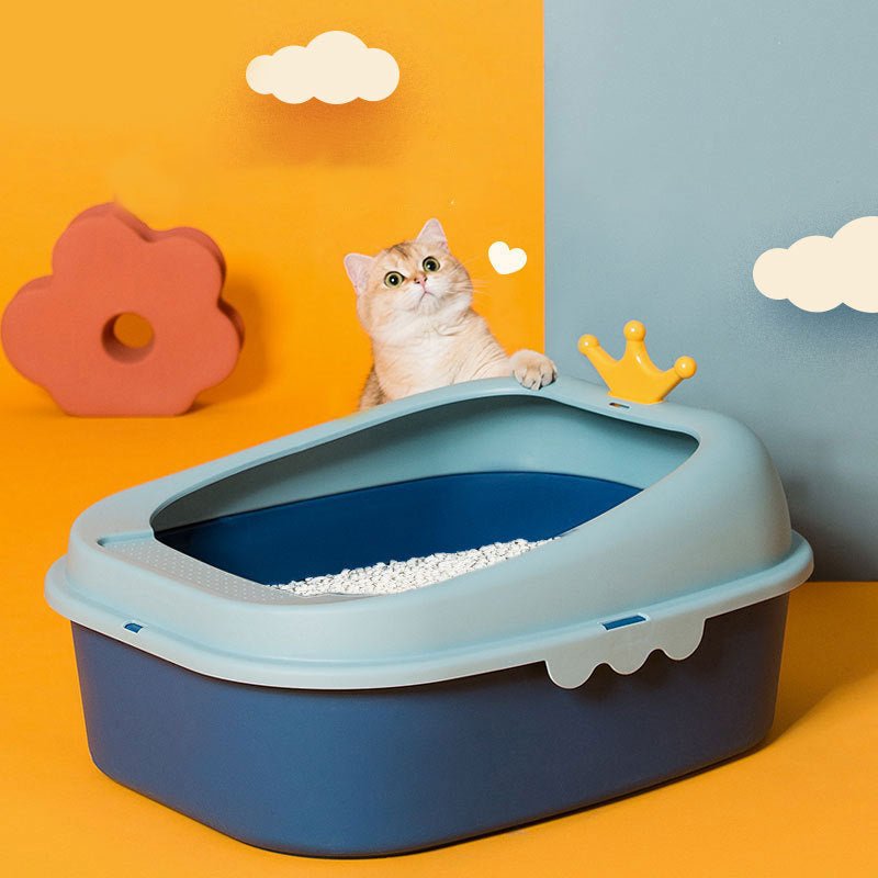 Princess Cat Litter Box - Super Kitty Cats - 47091899-blue-s