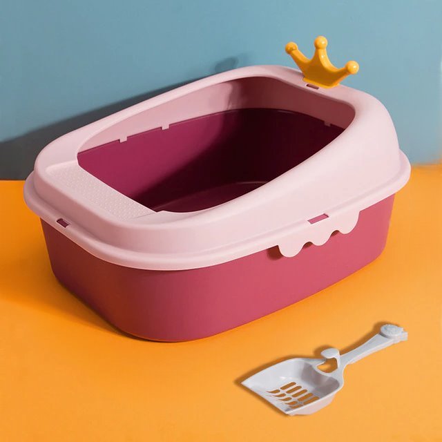 Princess Cat Litter Box - Super Kitty Cats - 47091899-pink-l
