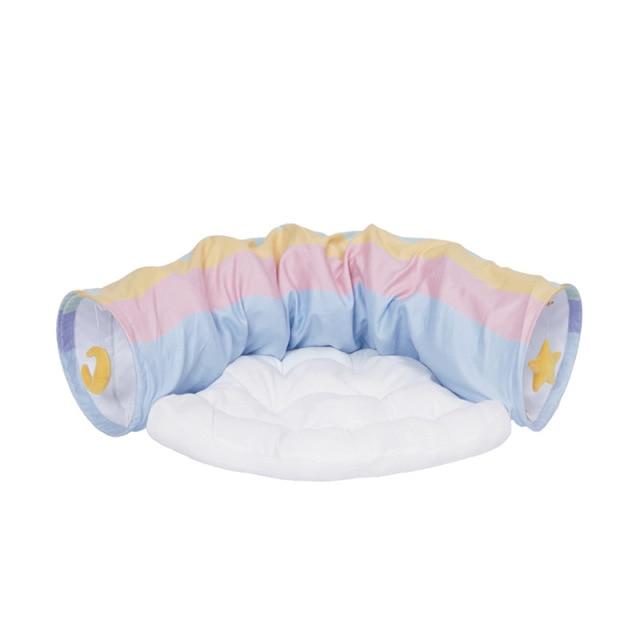 Rainbow Cat Tunnel Bed - Super Kitty Cats - 40857419-5