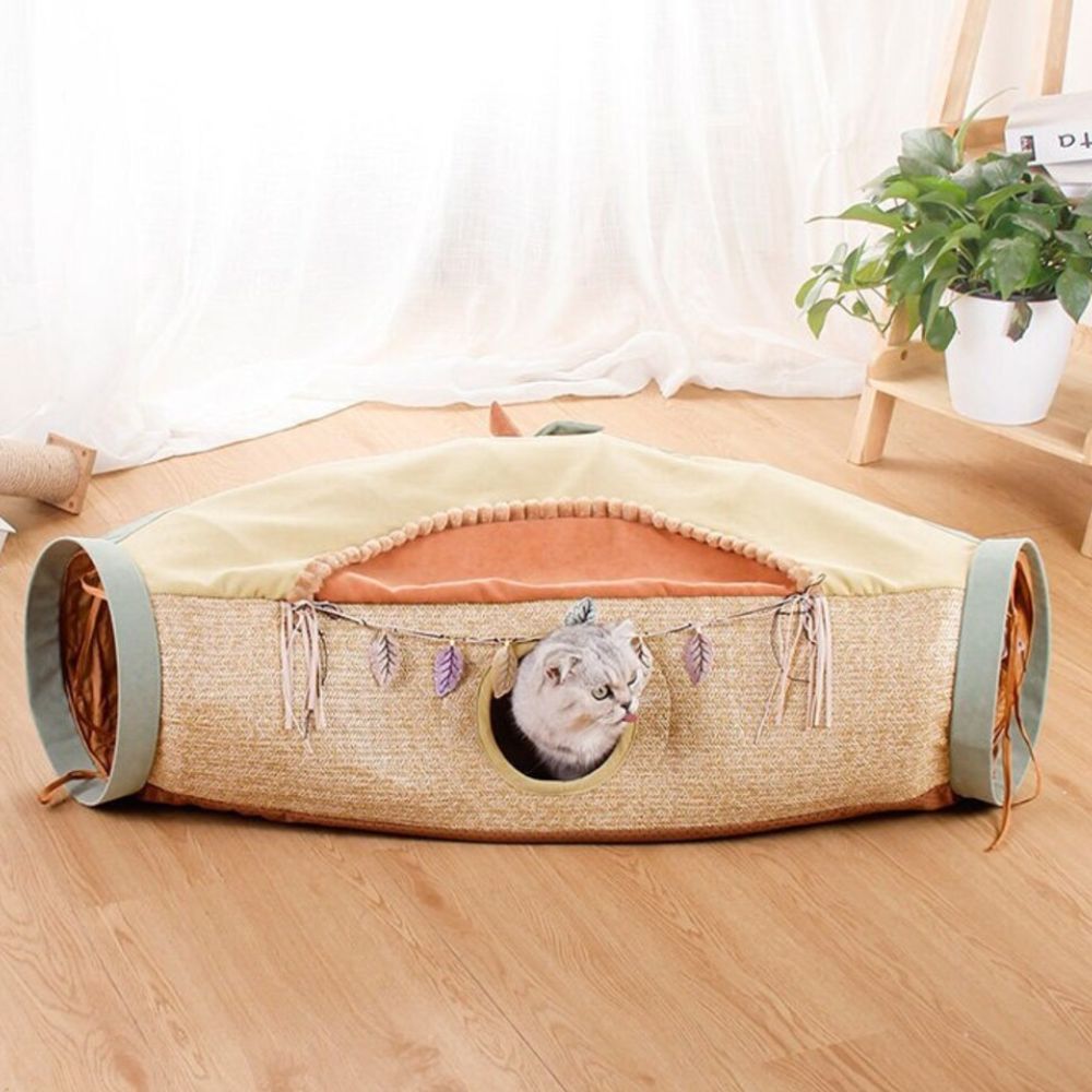 Safari Cat Play Tunnel - Super Kitty Cats