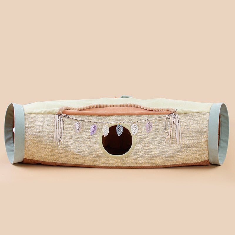 Safari Cat Play Tunnel - Super Kitty Cats - 3256802239474037-Avocado-China