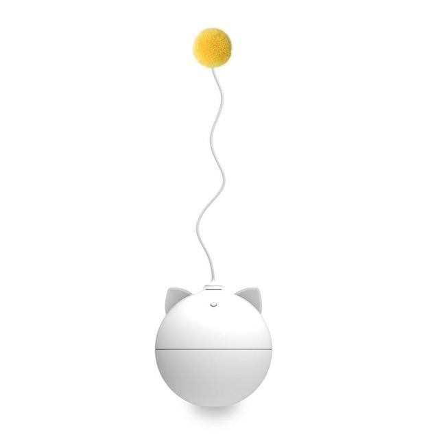 Smart Teasing Ball Cat Toy - Super Kitty Cats - 36552965-white-funny-toy-china