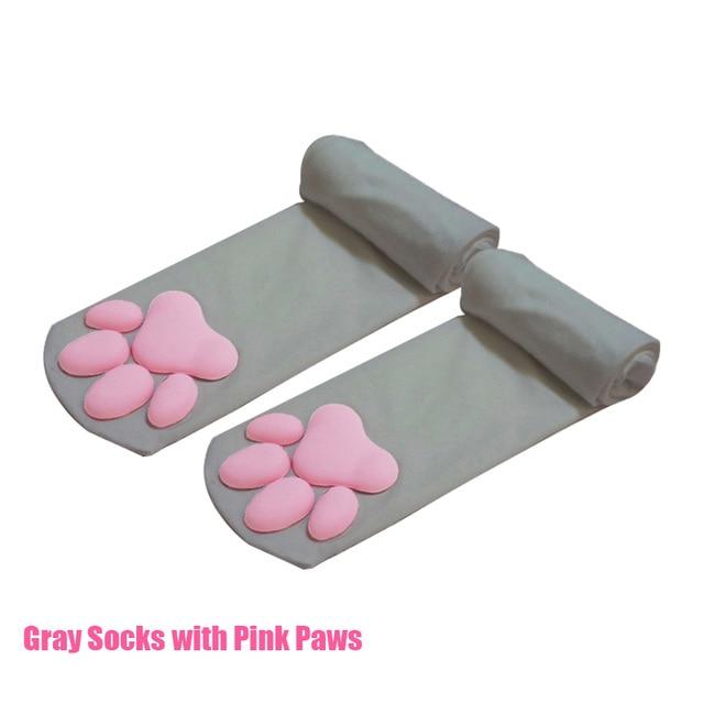 Squishy Cat Paw Socks - Super Kitty Cats - 42250817-gp