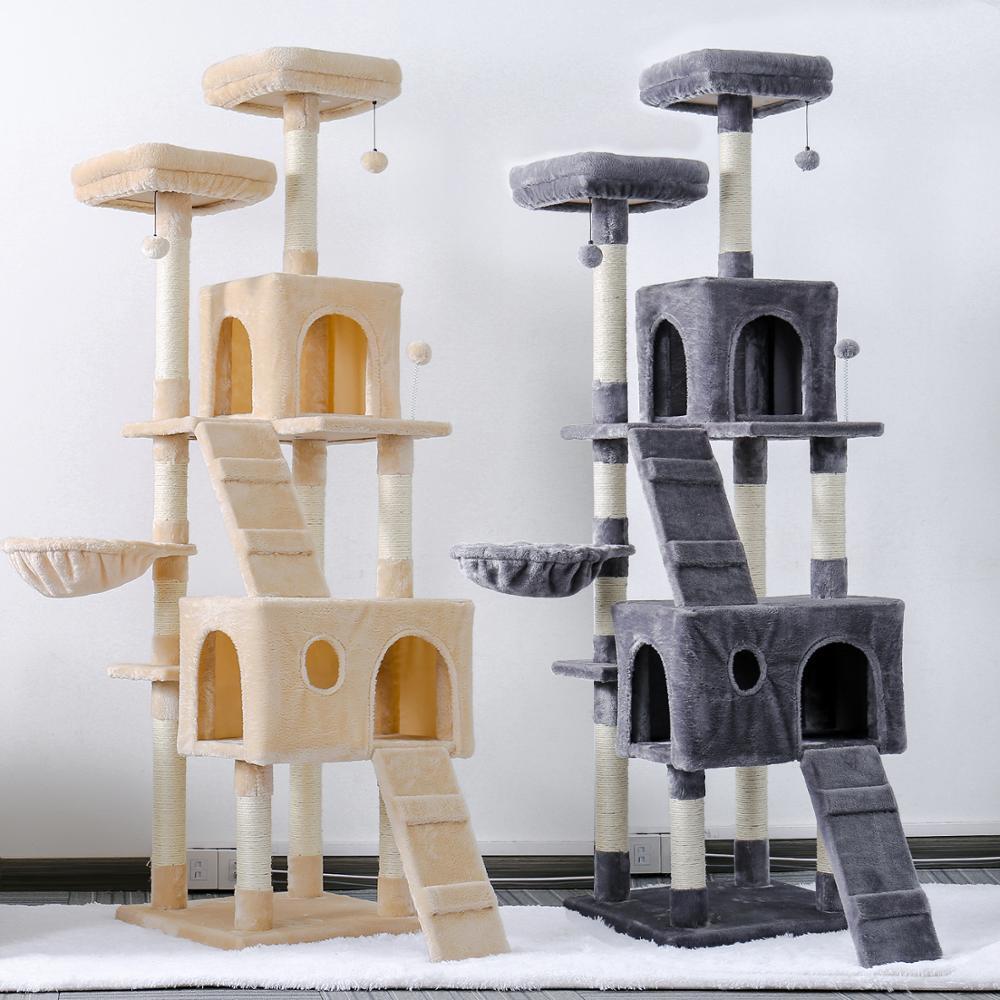Super Cat Tower - Super Kitty Cats - 25087841-amt0042gray-m-france
