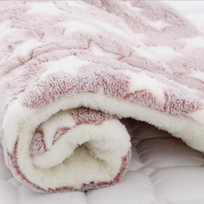 Super Comfy Cat Mat - Super Kitty Cats - 29665360-pink-star-70x90cm