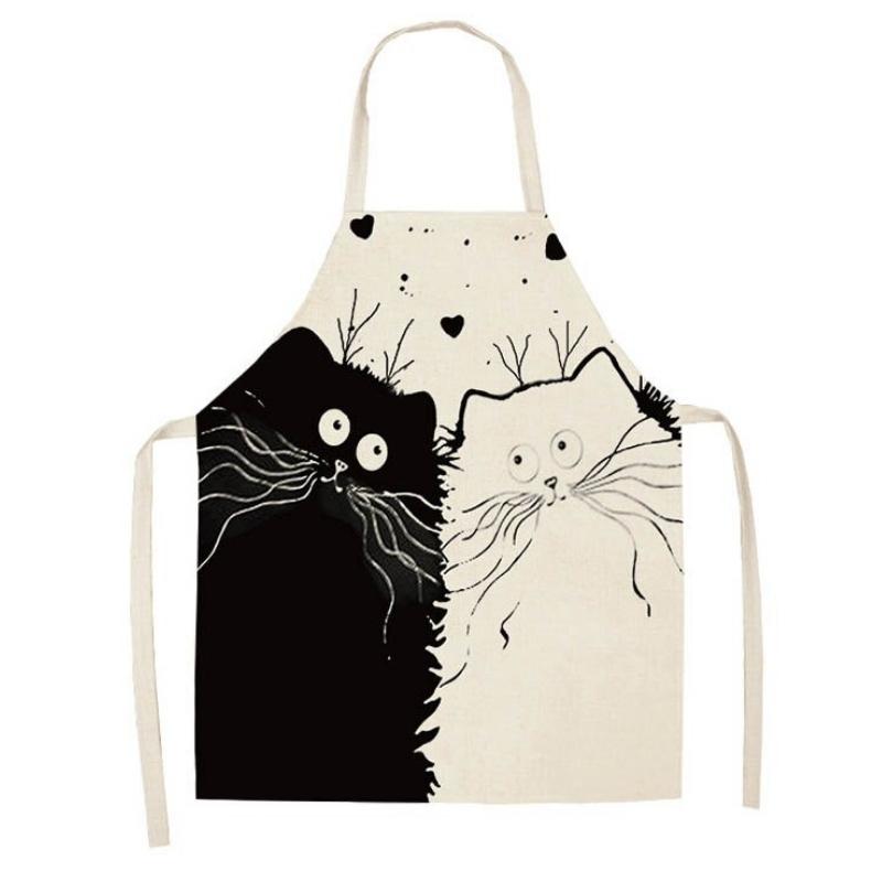Super Kitty Cats Apron - Super Kitty Cats - 27187793-wq00292-child-47x38cm