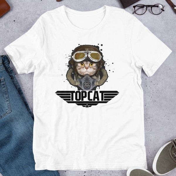 Top Gun Cat Shirt