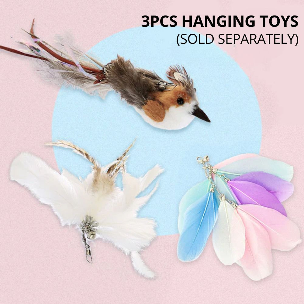 UFO Tumbler Cat Toy - Super Kitty Cats - 12000028663119756-replace head 3pcs