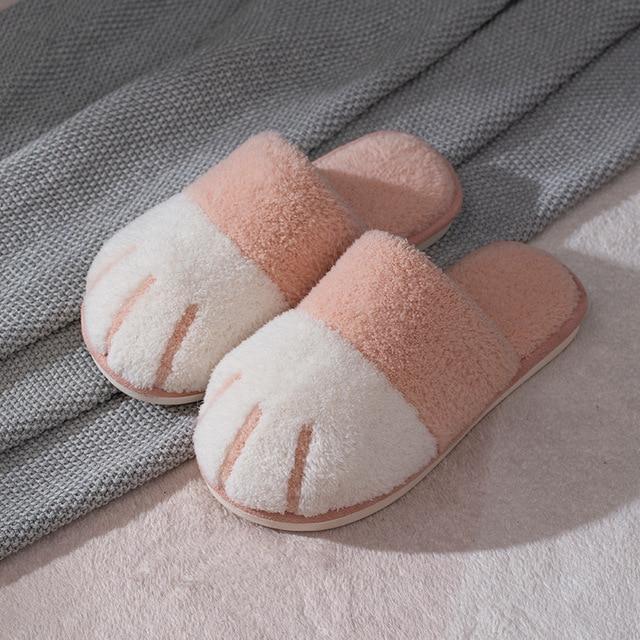 Walk Like A Cat Bedroom Slippers - Super Kitty Cats - 40441696-pink-36