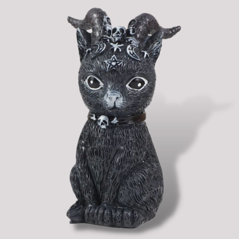 Wizard Black Magic Cat Figurine - Super Kitty Cats - 14:200006153#Cat 3